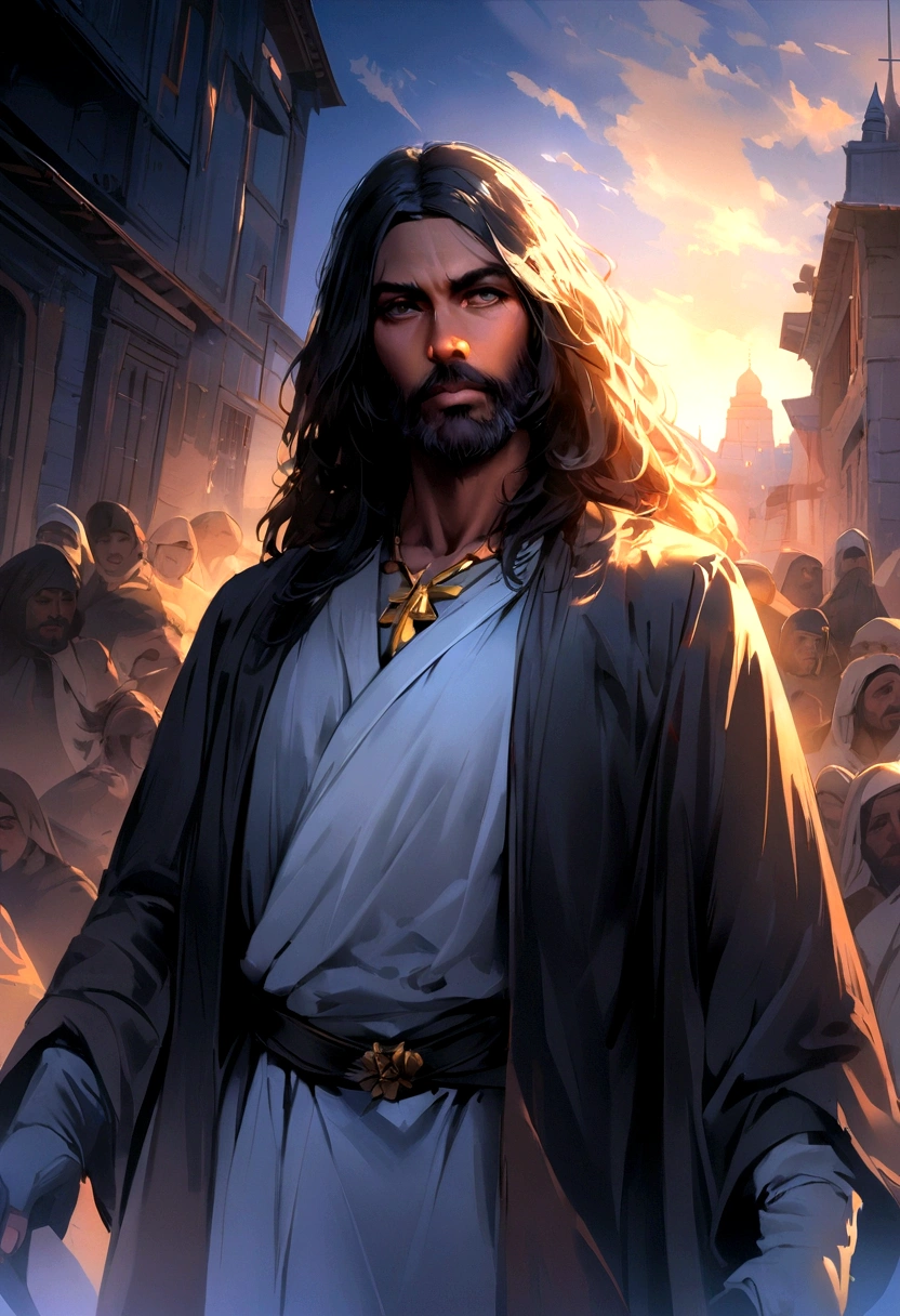 Jesus from the front, ultra realisitic, 4K