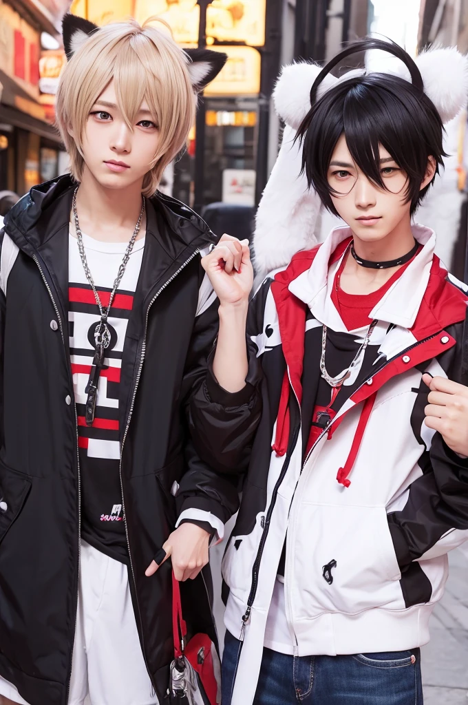 Kemonomimi boys anime style