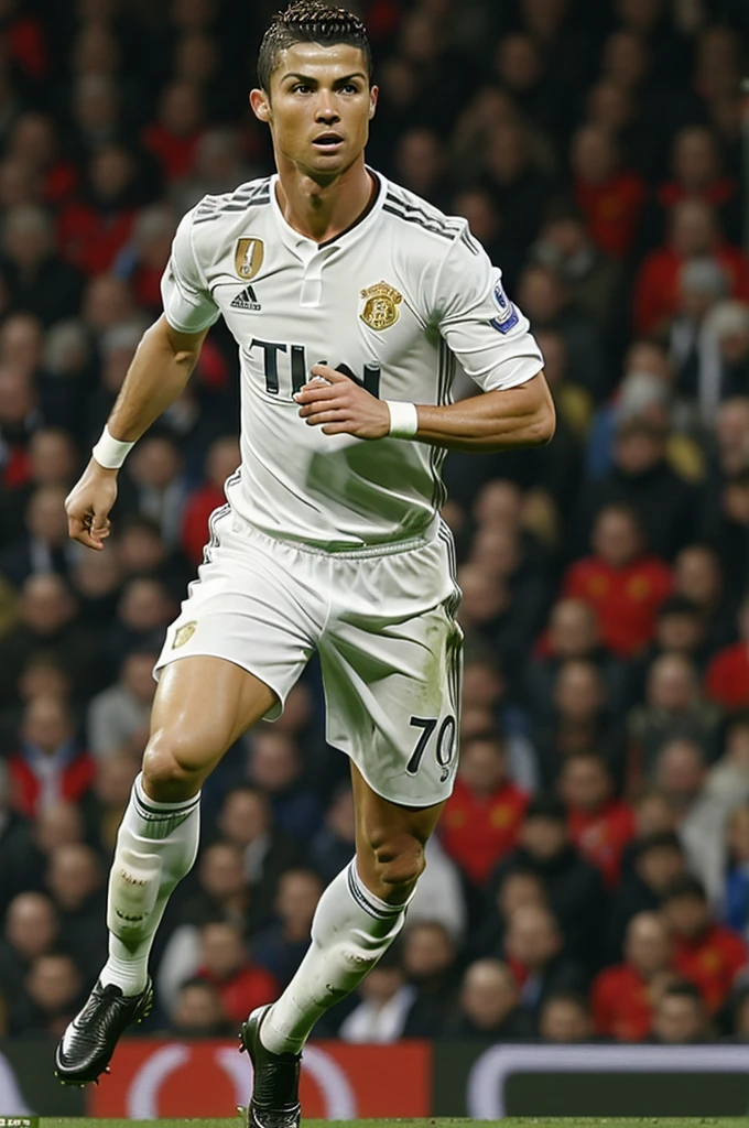 Original number of Cristiano Ronaldo in Manchester United 2008