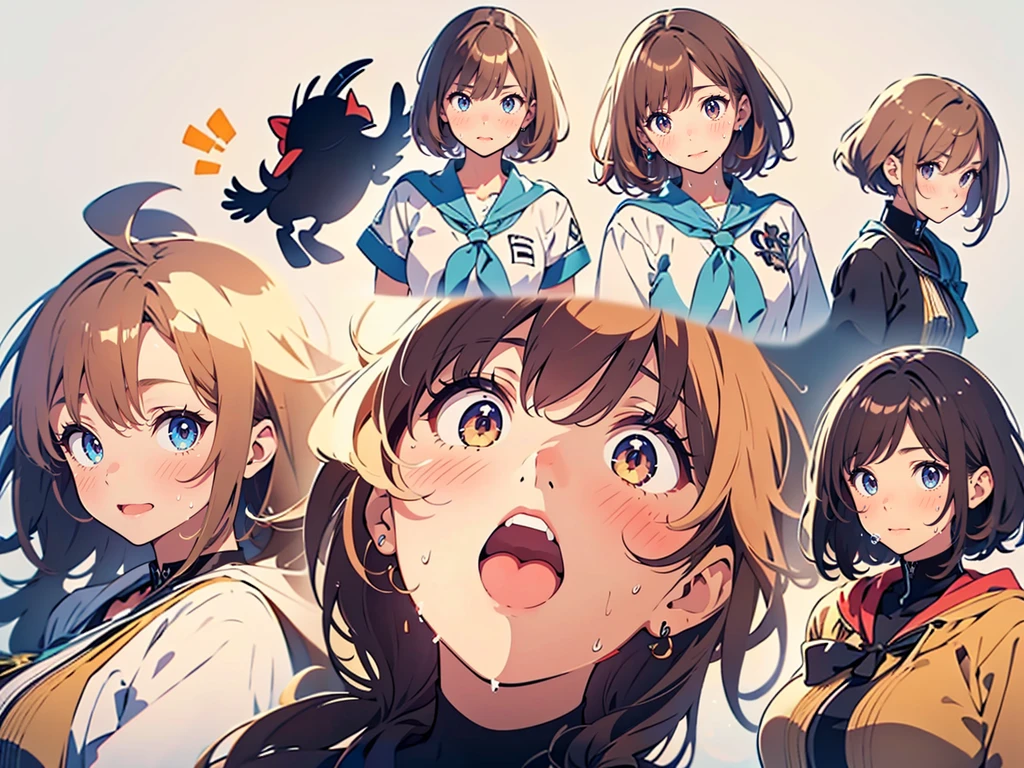 (Highly detailed CG Unity 8k wallpaper), (masterpiece), (Highest quality), (Super detailed), (Best illustrations), (Best Shadow), (Absurd),
BREAK
girl, Sweat, vapor, Mid-chest, Embarrassing, shy, View your viewers, Komoshuai, short hair, Browsing Caution,