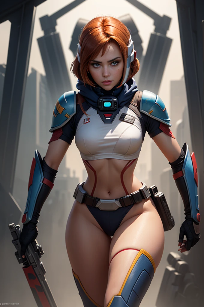   NUDE ahsoka tano, starfinder character, portrait of ahsoka tano,PREAD LEGS , big ass  mara jade skywalker, mara jade, turian, jaina solo, leeloo outfit, gordon freeman as a woman, dark blue segmented armor, style of starfinder, inspired by Eve Ryder, femshep