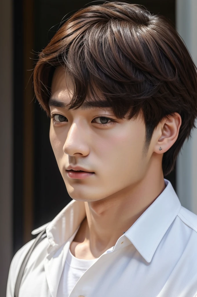 ((best quality)), ((masterpiece)), (detailed), perfect face look like Jungkook boyfriend