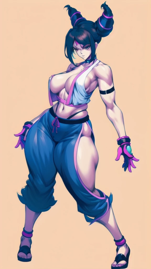 (full body), full body in image, full juri han from street fighter 6, juri han clothes, fusion of juri han street fighter 5 and juri han street fighter 6 from street fighter series, full woman, full body, juri hair, female body, curvy body, thicc body, big thighs, voluptuous body, full thick body, dinamic pose, curve body. detalied pose, body, simple background, expressive face, focus on face, line art, sketch