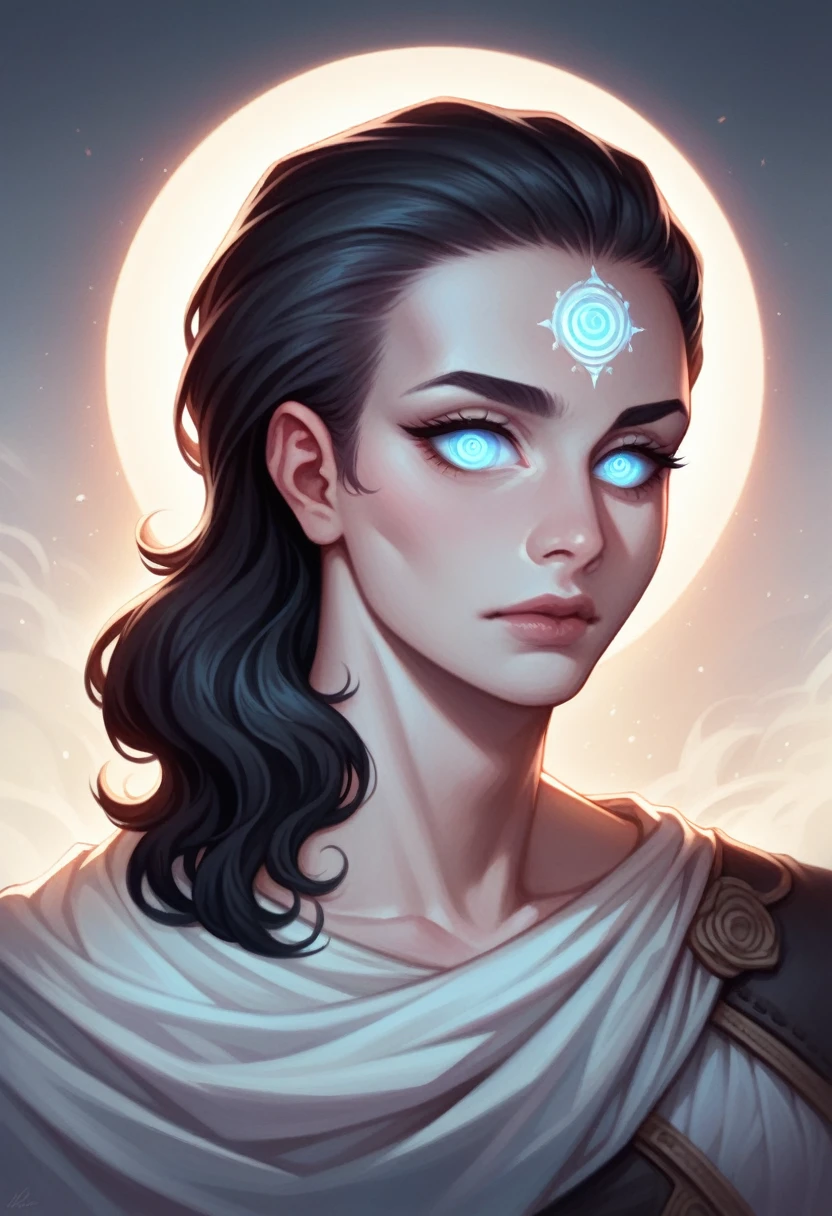 a young boy with scruffy black hair,faint glowing mark on forehead,lean build,wearing simple durable clothing,beautiful detailed eyes,beautiful detailed lips,extremely detailed eyes and face,long eyelashes,intricate fantasy portrait,cinematic lighting,dramatic shadow,moody atmosphere,vibrant colors,digital painting,highly detailed,masterpiece,photorealistic,4k,best quality