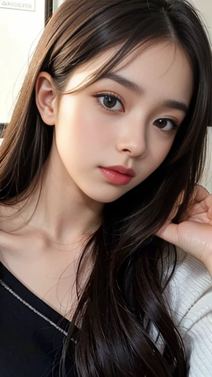 Beautiful girl is perfect.