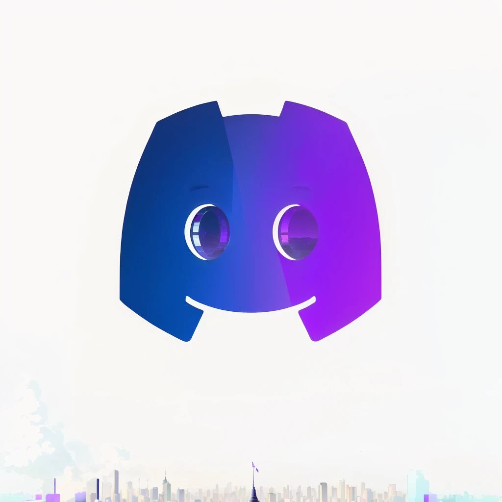 there is a photo of a blue and purple face with a city in the background, discordant profile photo, discord emoji, discord mod, discord moderator, profile photo 1024px, 🐋 as 🐘 as 🤖 as 👽 as 🐳, beetle colors, hq wallpaper 4k, discord, discord pfp, beetle!!