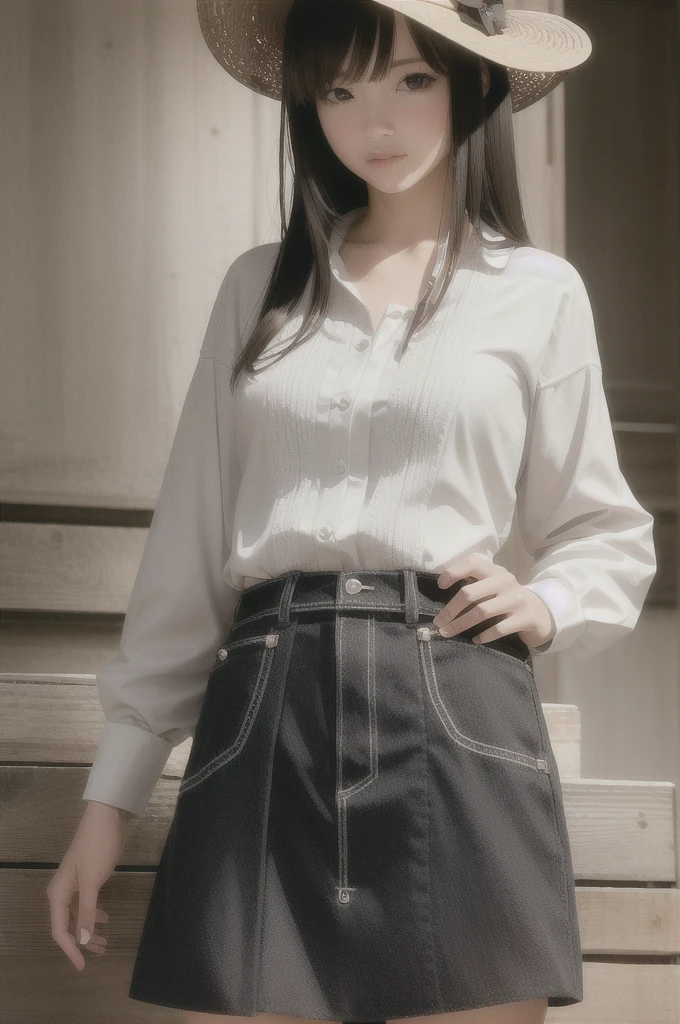 (best quality, masterpiece:1.1), (realistic:1.4), 1girl, cowboy shot,