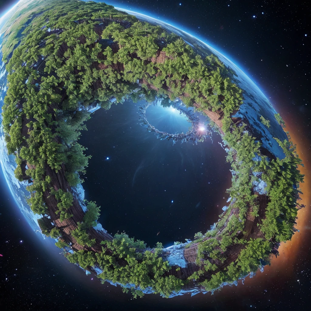 Genes Nature Space Spiral Destruction