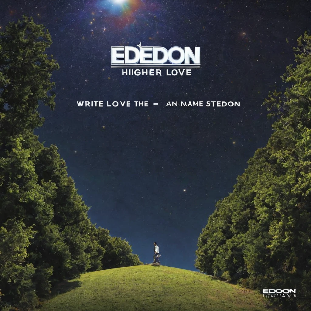 album cover write "Higher Love" and name artist "Edeon"