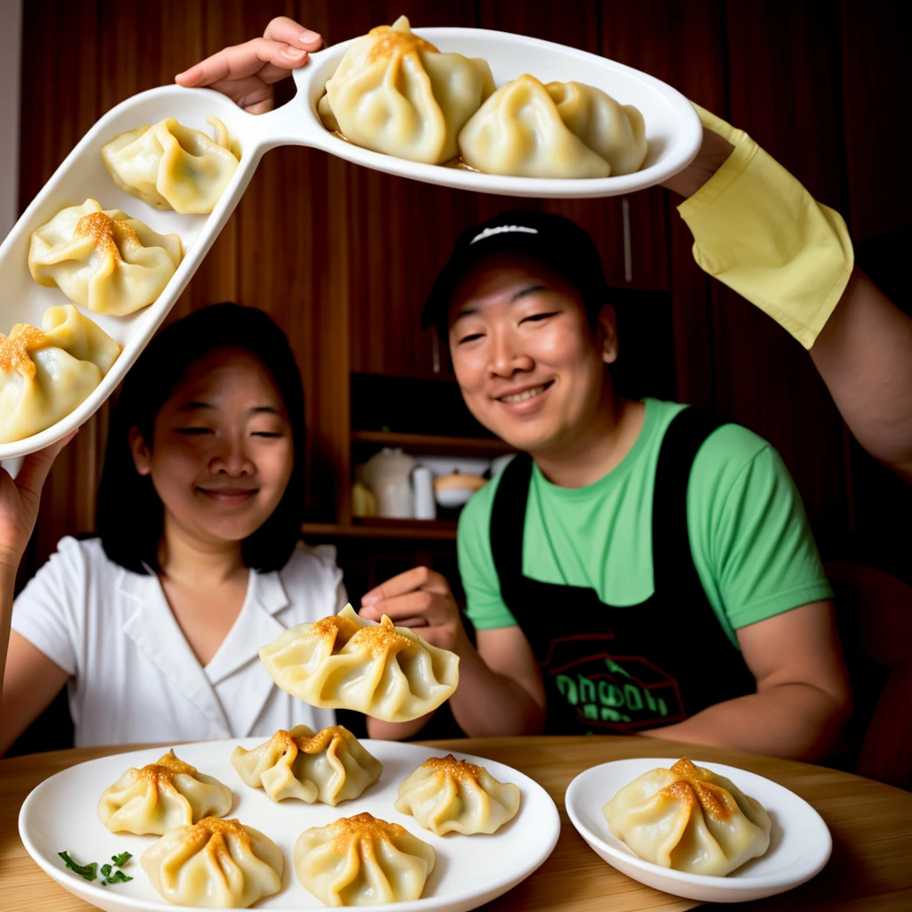 Extraterrestrial，Gyoza Star，Dumplings the size of a house