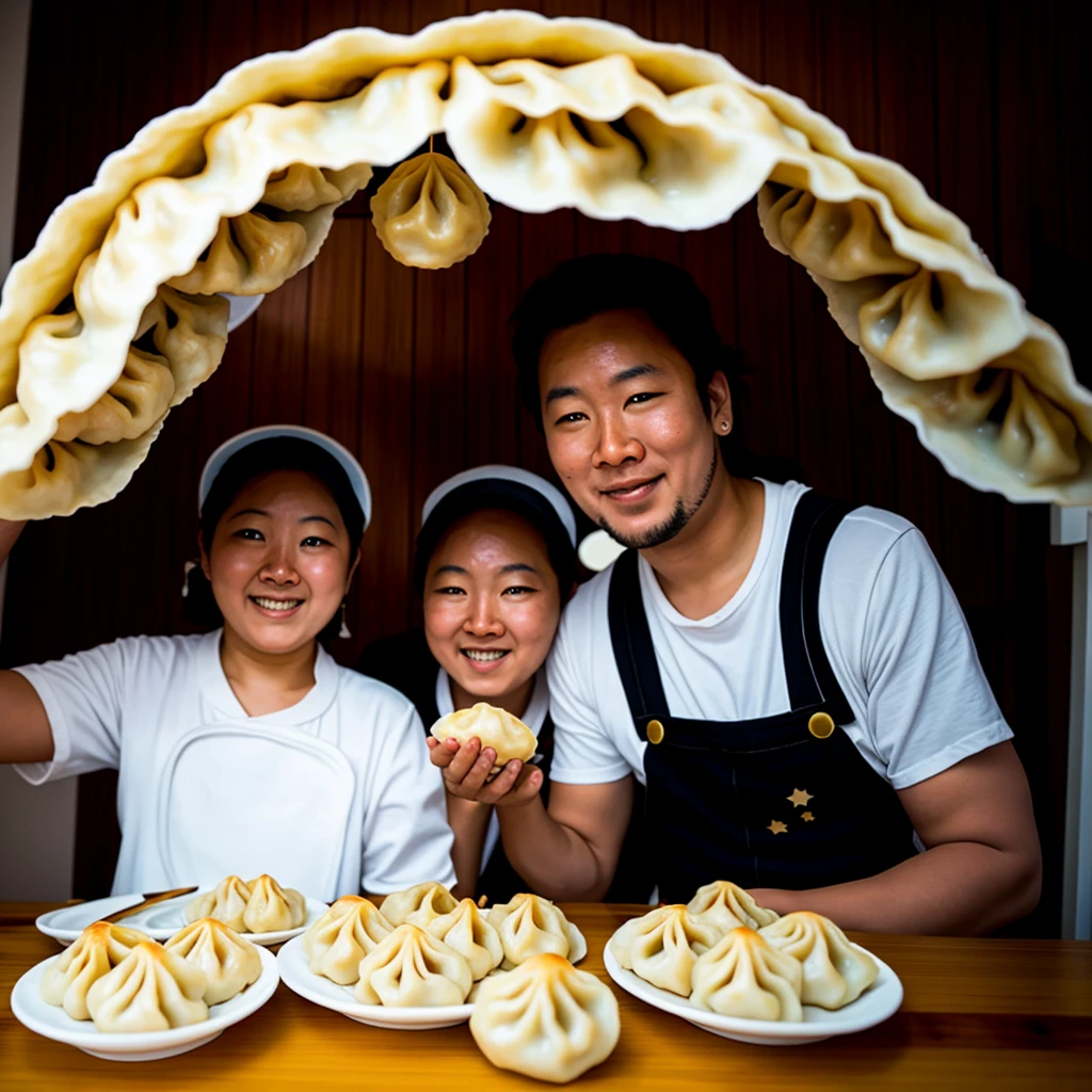 Extraterrestrial，Gyoza Star，Dumplings the size of a house