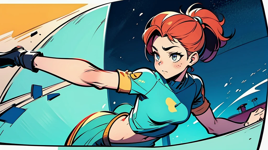 empty comic background