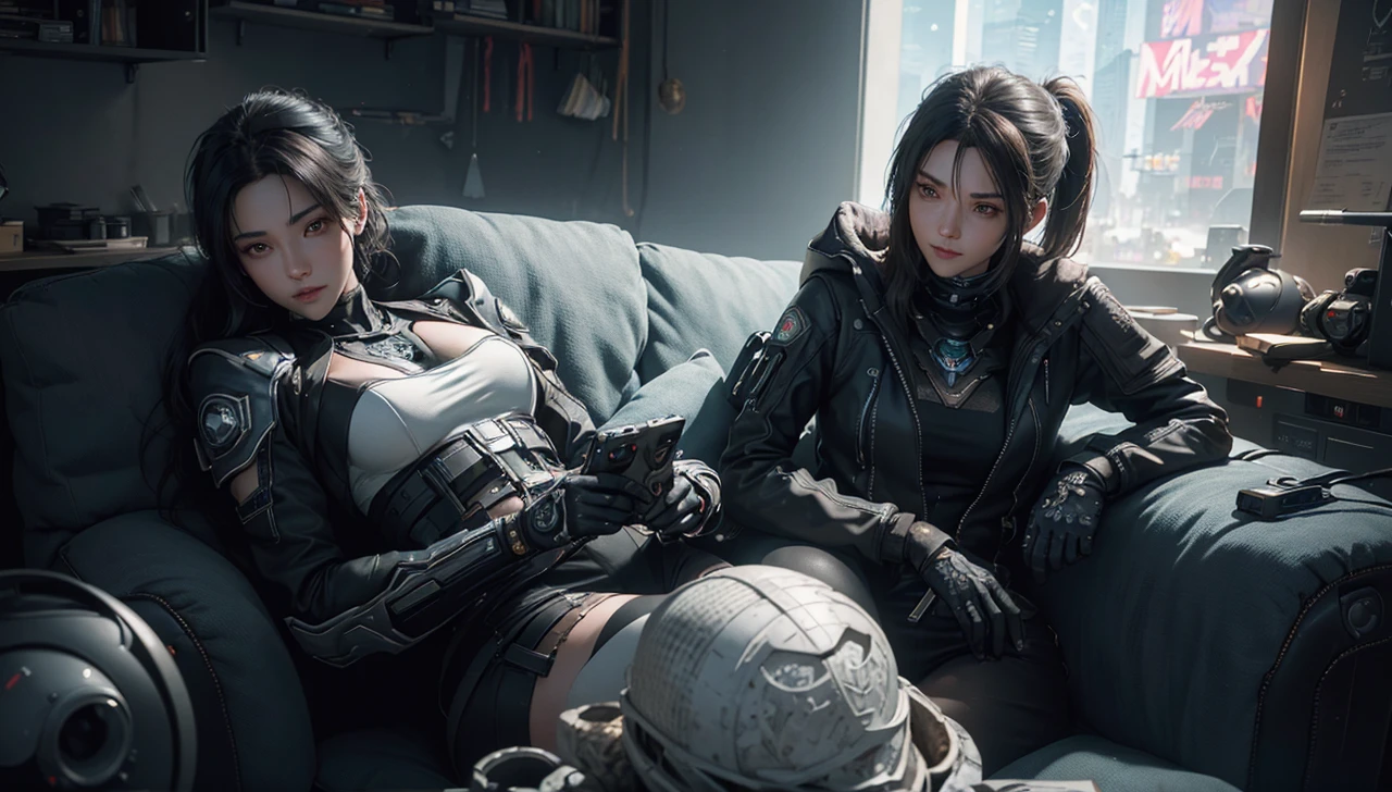 ((Best quality)), ((masterpiece)), (detailed:1.4), 3D, an image of a beautiful cyberpunk female,HDR (High Dynamic Range),Ray Tracing,NVIDIA RTX,Super-Resolution,Unreal 5,Subsurface scattering,PBR Texturing,Post-processing,Anisotropic Filtering,Depth-of-field,Maximum clarity and sharpness,Multi-layered textures,Albedo and Specular maps,Surface shading,Accurate simulation of light-material interaction,Perfect proportions,Octane Render,Two-tone lighting,Wide aperture,Low ISO,White balance,Rule of thirds,8K RAW, Smile Face