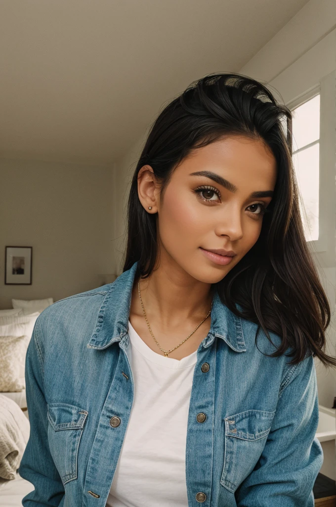 A girl 