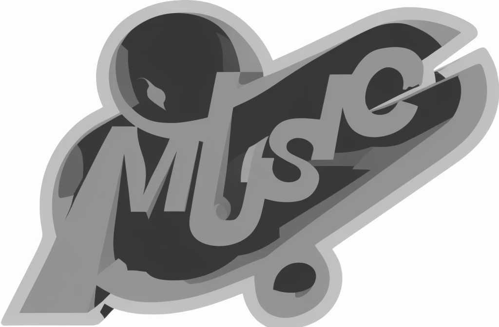 a close up of a skateboarder with the word music on it, music records, music, phonk music background, music show, music theme, mostly greyscale, music is life, music poster, graphic musicality, created in adobe illustrator, music being played, high quality photo, music festival, musician, made with illustrator, rock music, music in the air
