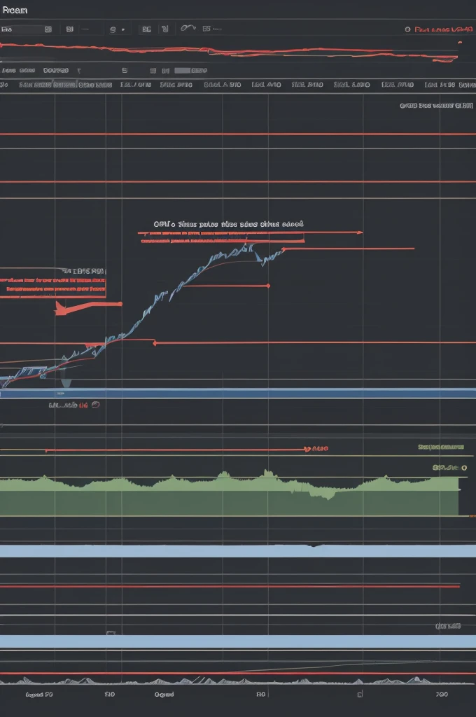 Detailed support and resistance analysis chart 