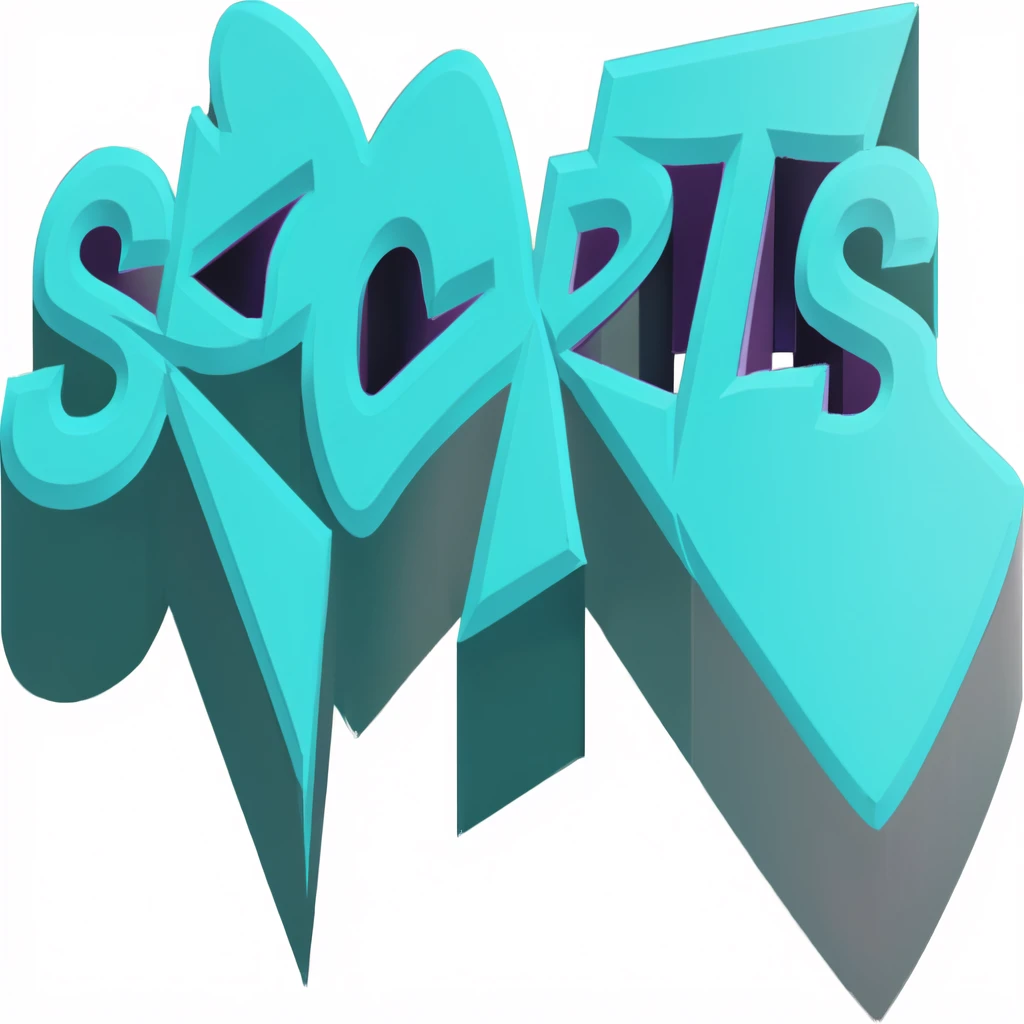 a close up of a blue sports logo with a black background, 3 d logo, _3d-terms_, stylized stl, c 4 d style, stylized as a 3d render, rendered in maya 4 d, 3 d graffiti texture, rendered in maya, stylized 3 d graphics, stylized 3 d, toon rendering, bryce 3 d style