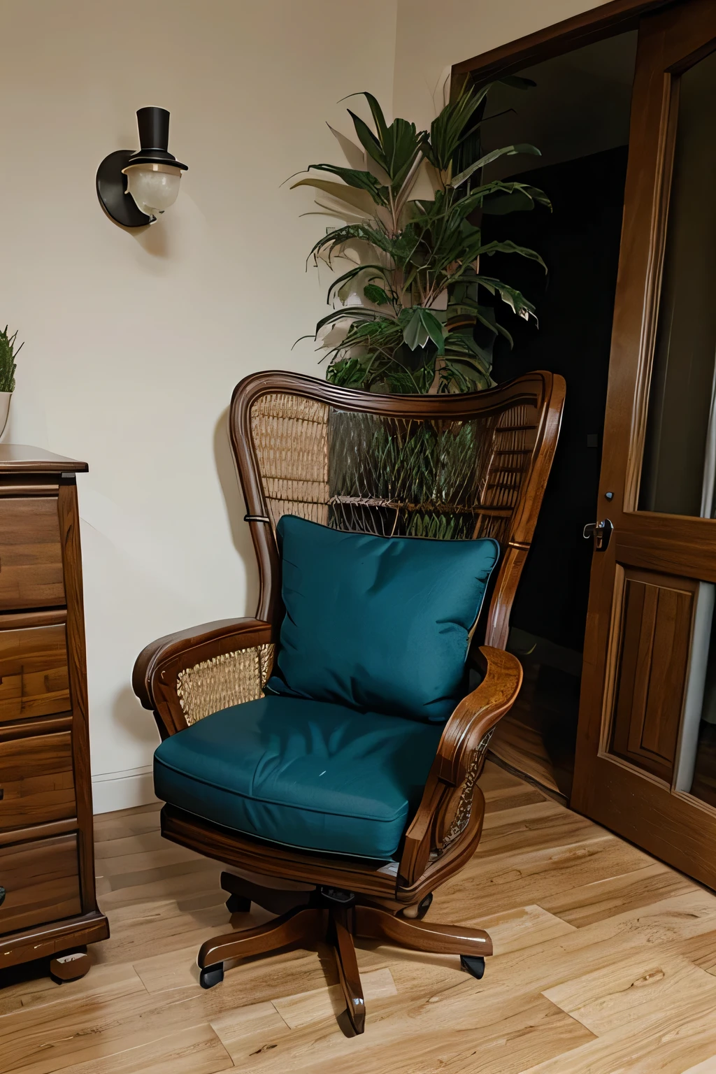 peacock chair
