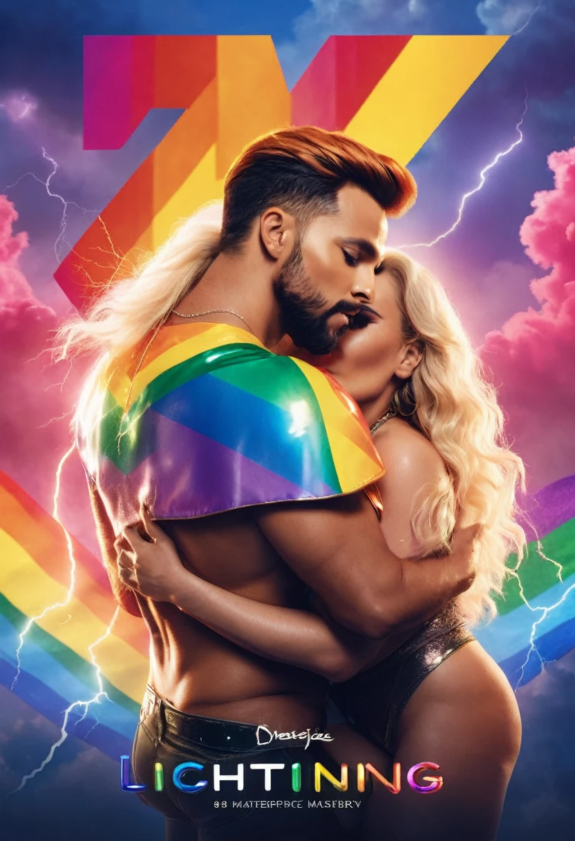 album cover pride gay, cinematic lightning, 8k, masterpiece