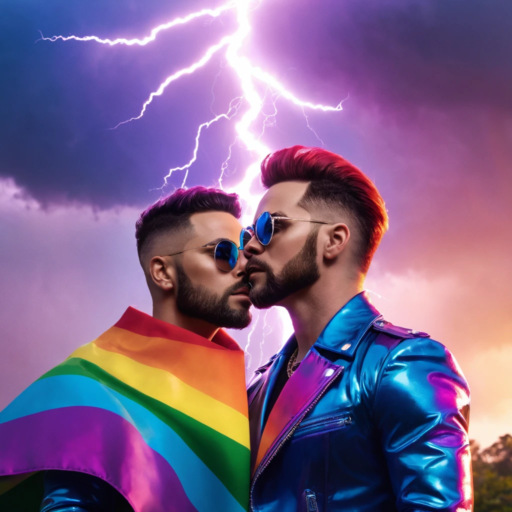 album cover pride gay, cinematic lightning, 8k, masterpiece