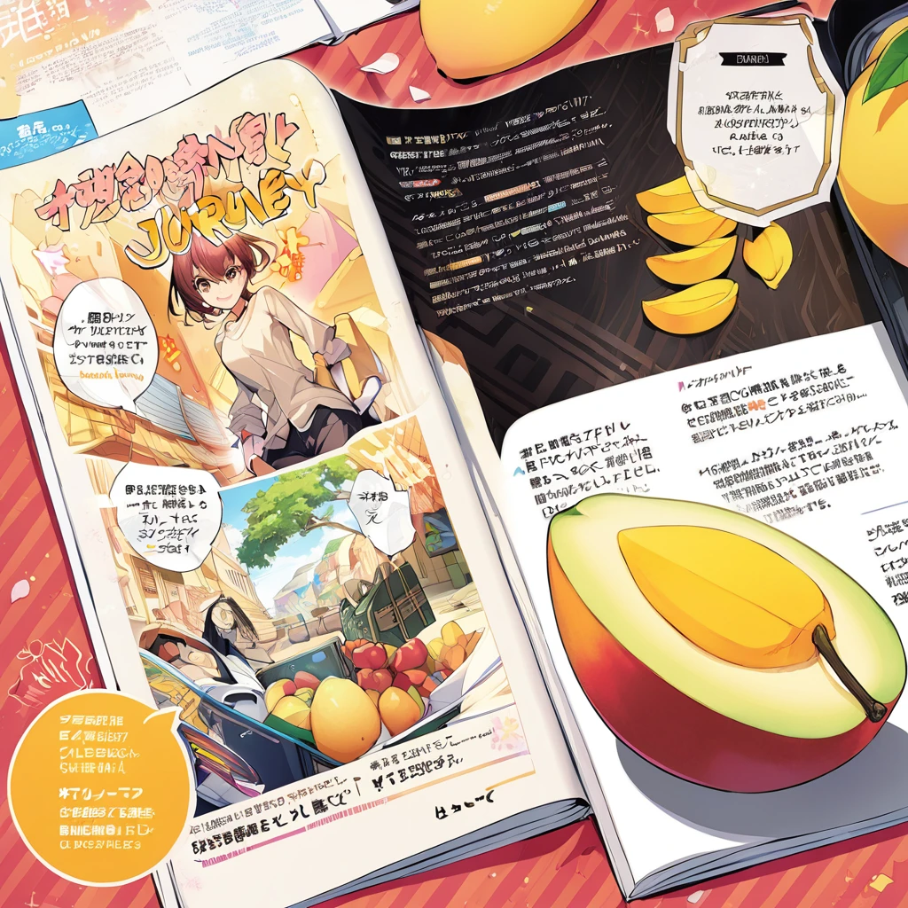 a comment page, design, mango, my journey, manga page, manga info page