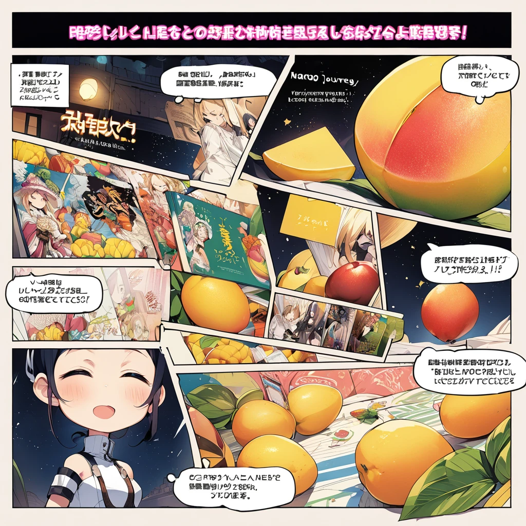 a comment page, design, mango, my journey, manga page, manga info page