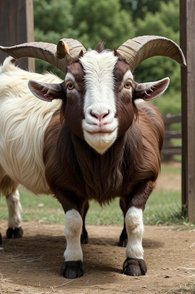 Imagine a grumpy-looking male goat with a long, shaggy beard stomping its hoof in frustration. Its horns are pointed menacingly towards a tiny, round home button, and its eyes are narrowed in a glare. The goat’s nostrils are flared, and its mouth is open as if it’s letting out a mighty bleat of frustration – a bleat that somehow translates to a string of hilarious curses aimed squarely at the home button.