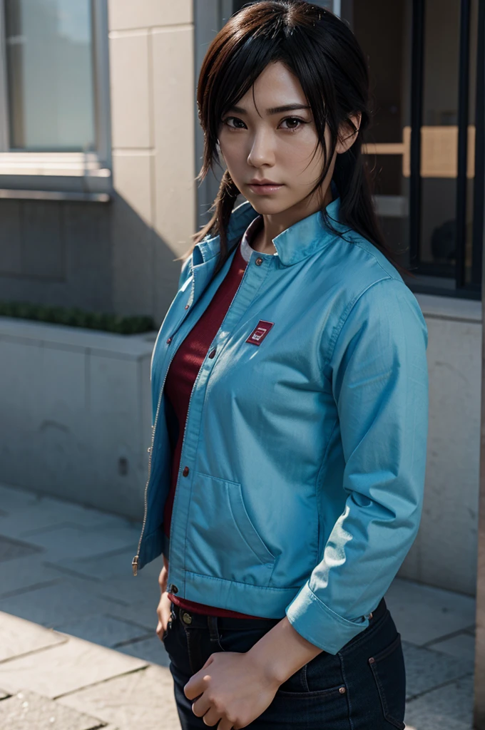 Anime character gojo satoru 3d realistic