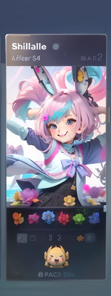 Cute sChildlike,Smile Expression