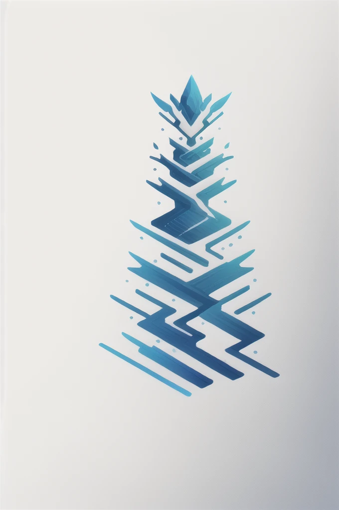 (masterpiece, best quality),  intricate details, 8k, artstation, wallpaper, official art, sharp focus,
1girl,  
 logo, white background,simple background, positive and negative space  
gawr gura, sharp teeth, gura_atlantis, gradient dress, laurel crown,
