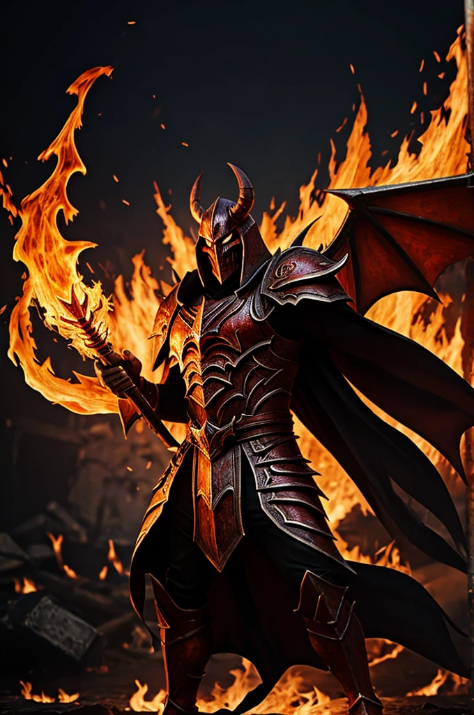 Demon Flame Warrior Judge 