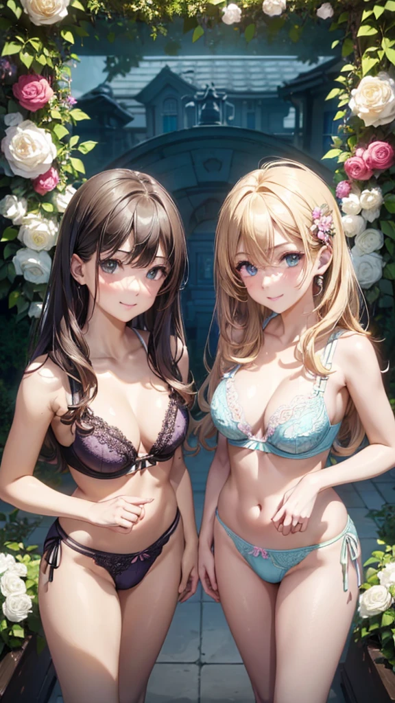 (((whole body))),(masterpiece:1.3, Highest quality, Ultra-high resolution, Super detailed), (Realistic, photoRealistic:1.4), Beautiful illustrations, Perfect lighting, colorful, Depth of written boundary, Beautiful detailed hair, Beautifully detailed face, Beautiful fine details, Beautiful clavicle, Beautiful body, Beautiful breasts, Beautiful thighs, Beautiful feet, Beautiful fingers, View your viewers, 1 girl, Perfect Face, (Perfect Anatomy, Anatomically correct), Cute and symmetrical face, , , Shiny skin, (Brown Hair), Hair between the eyes, Dark green eyes, Droopy eyes, Big eyes, Long Eyelashes, (((Luxury underwear)))、((Light blue floral underwear))),(bra、Embroidery pattern)、(((panties、Embroidery pattern)))、(Beautiful views), Bright lighting、smile、laughing,(((semen)))、(((whole bodyが見えている))) ,((City)),((morning))、(full body:1.3)