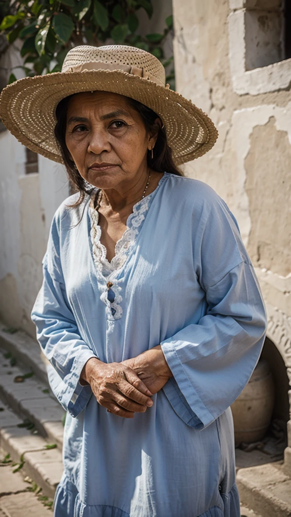 image of a Mexican old woman