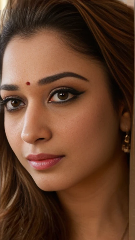 Selfie view, ((Tamhwx woman)), detailed face, in lingerie,((high detailed perfect face)), indian housewife, dense shaggy hair,((tamhwx woman face)),(((detailed face))), in bedroom, 33 year old milf, (((uberrealistic))), masterpiece, shot with kodak, ((high resolution)), realsitic