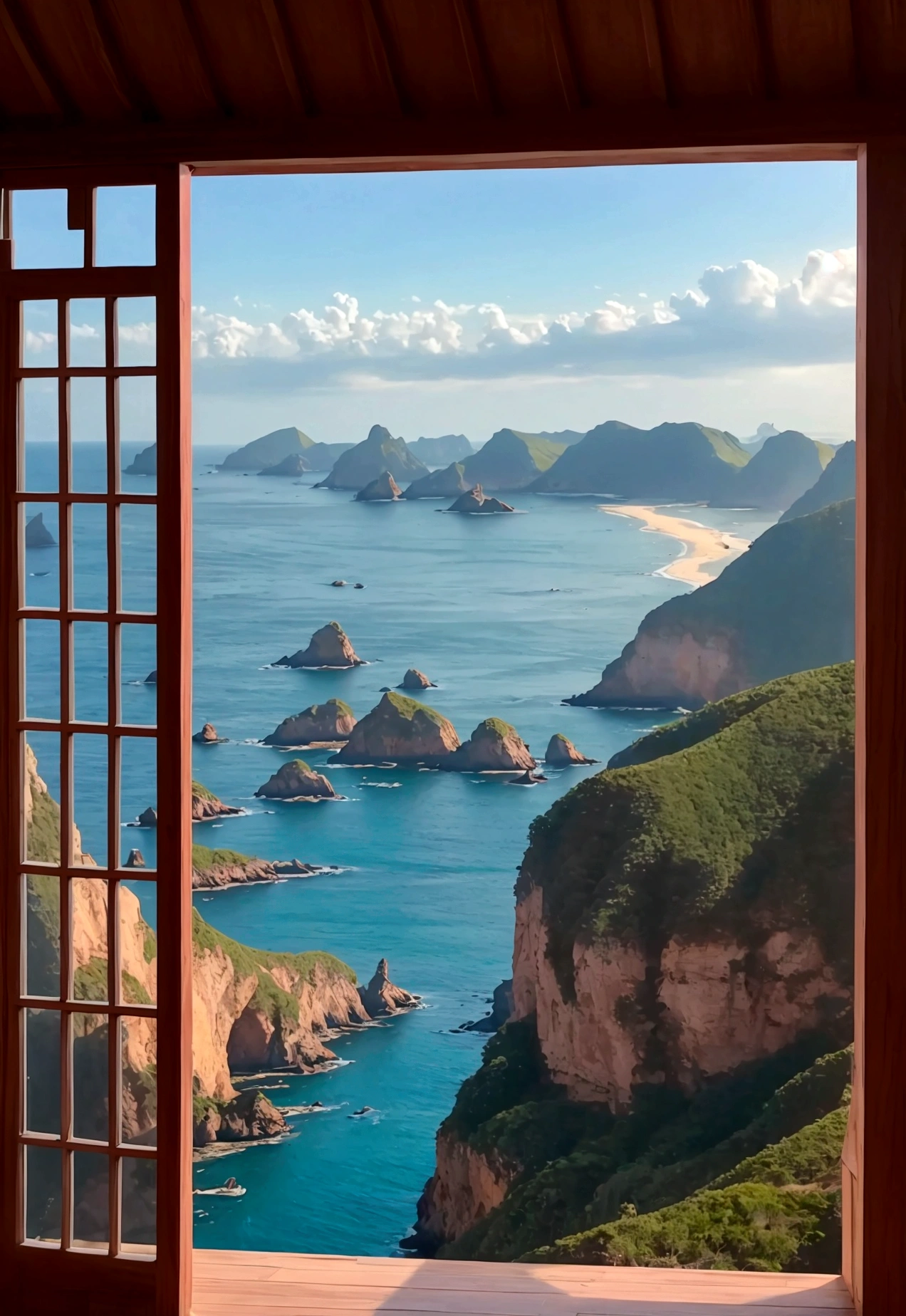 Superb views of the world、coastal