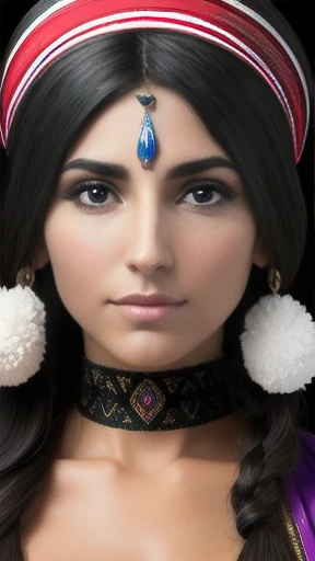 Ashkenazim Jew  woman  focus on face