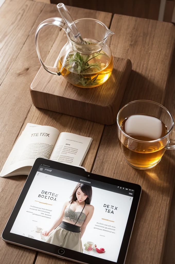Create a Detox Tea ebook cover