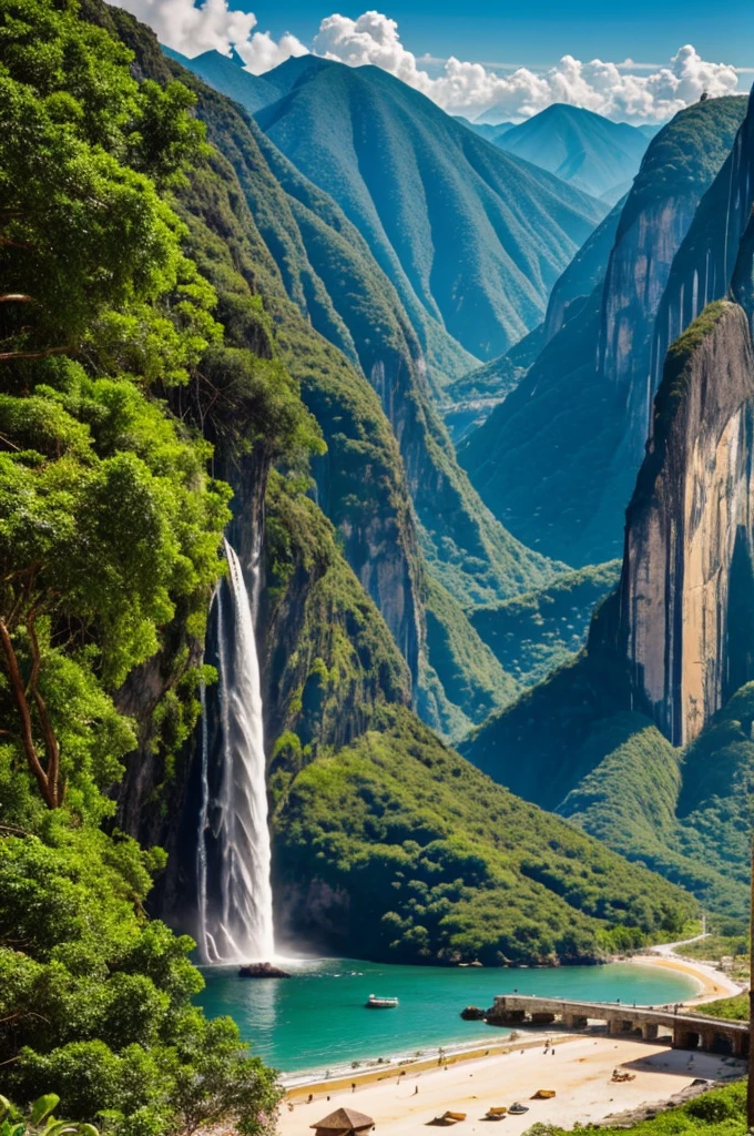 create a cover about the tourism potential of Venezuela.