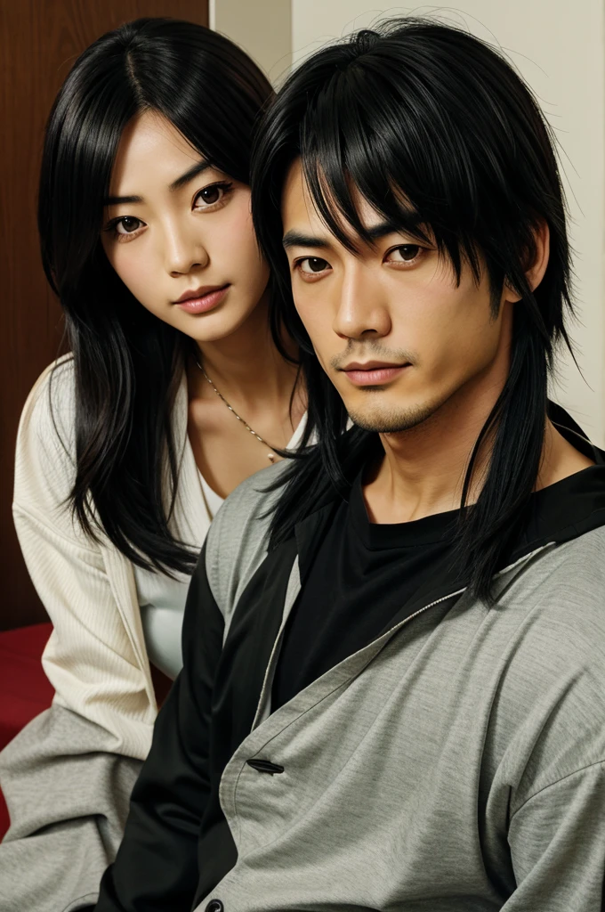 Gojo sutaru with setsuna kiryu 