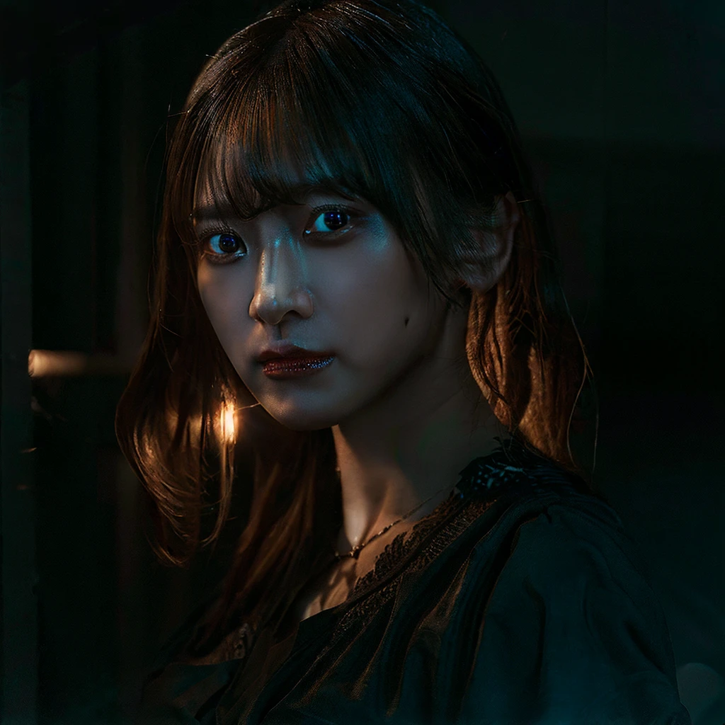 (best quality,4k,8k,highres,masterpiece:1.2),ultra-detailed,(realistic,photorealistic,photo-realistic:1.37),chiaroscuro lighting,dramatic lighting,cinematic lighting,volumetric fog,intricate details,1girl,sexy girl,six pack abs,horny expression,extremely detailed face and body,detailed eyes,highly detailed skin texture,dramatic contrast,cinematic composition,dark moody atmosphere,rich color palette