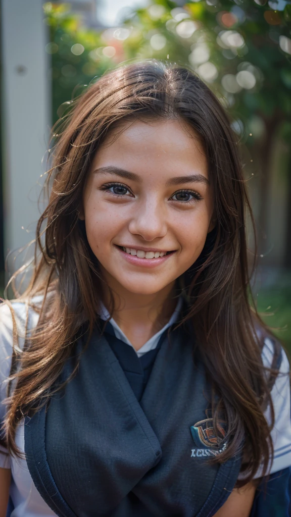 (((realistic photography))), portrait, (smiling face:1.3),, beautiful  girl, looking at viewer, (school uniform:1.2), (environment details:1.3), (RAW Photo, cg unity, photography, ultra realistic details, sharp focus, detailed skin,4k, high-res, masterpiece, best quality, realistic, vibrant:1.2),, (8k,4k, UHD, high resolution, professional), detailed background,