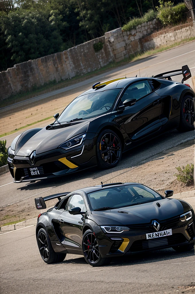 draw a renault R9 like a transformer