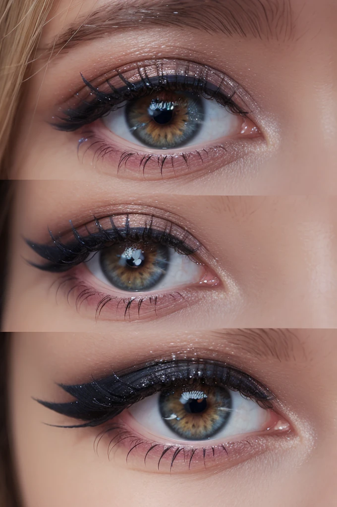 Sparkling eyes illustration