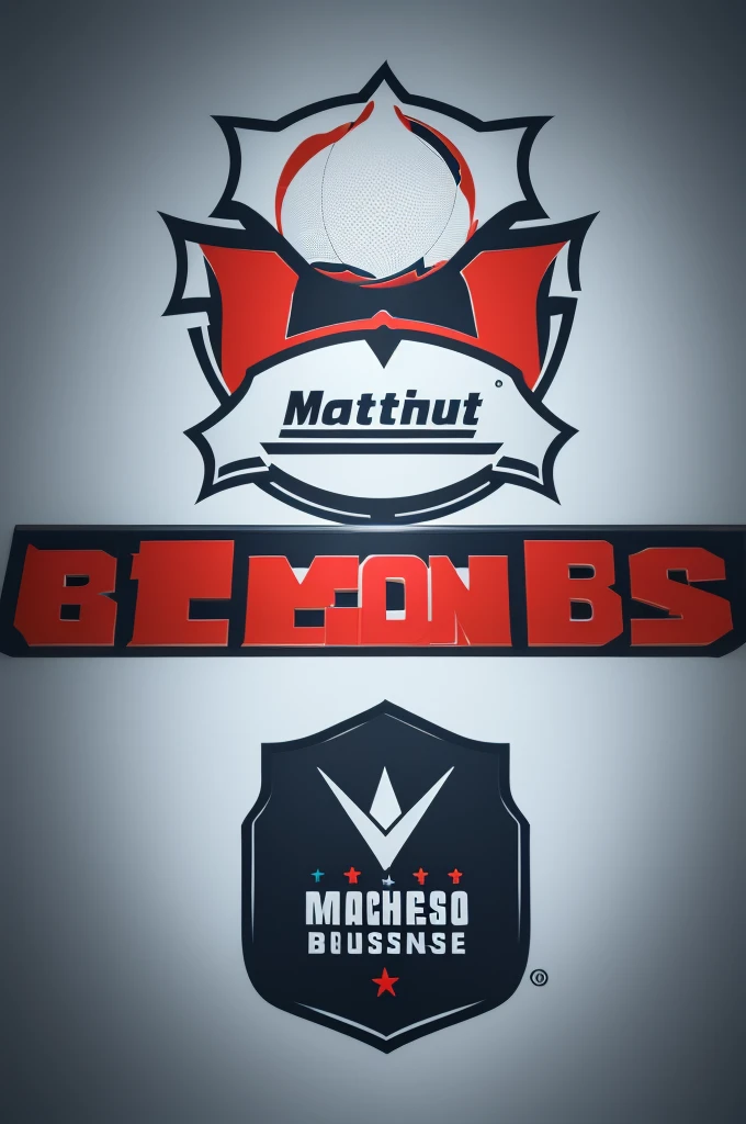 (8k, logo, best quality, masterpiece:1,2), (realistic, photo-realistic:1,37) create a business logo. The name of the business is "MatchDayMedia," and it will focus on creating gameday designs for athletes