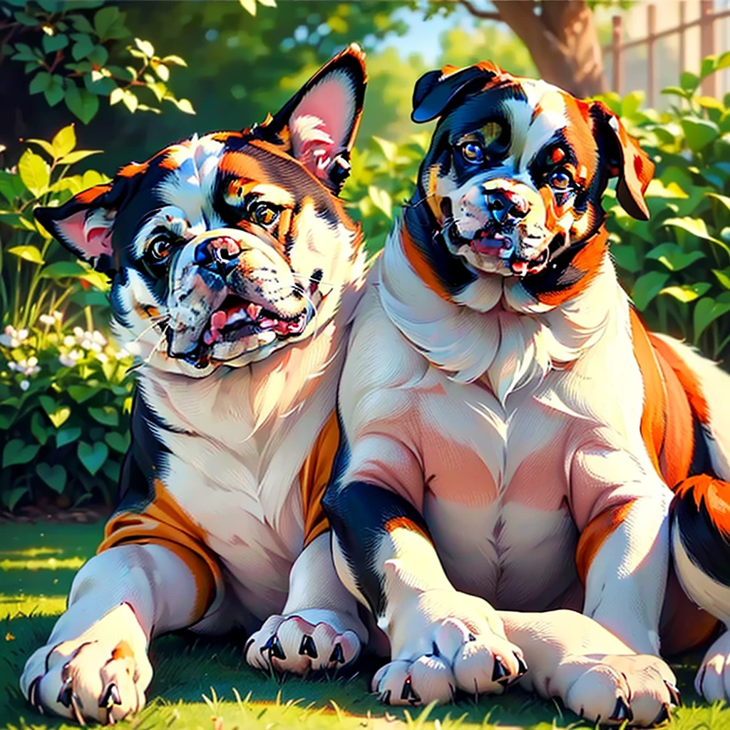 Dog, (maximum quality:1.4),(Masterpiece artwork:1.3),(sharp focus:1.2),(Photorealistic:1.4),(beautiful dog in perfect style:1.4),(droopy eyes:1.2),(soft hair without bangs),photo by full body,(cute cheeks:1.3)