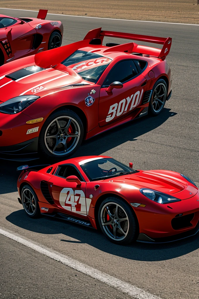Corvet rayo mcqueen
