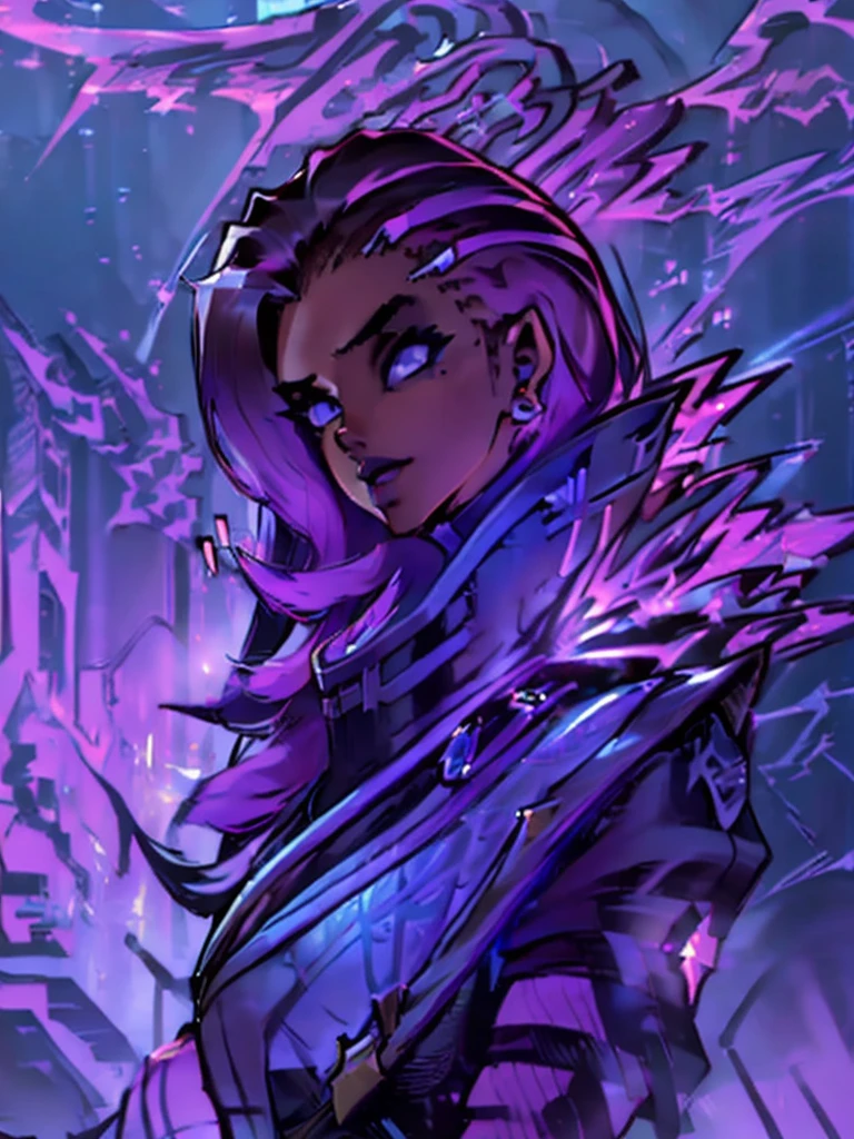 (work of art, maximum quality, best qualityer, offcial art, beautiful and aesthetic:1.2), (1 girl:1.4), extremely detaild, sombra, sexly, whole body, pose sexly, nearly naked