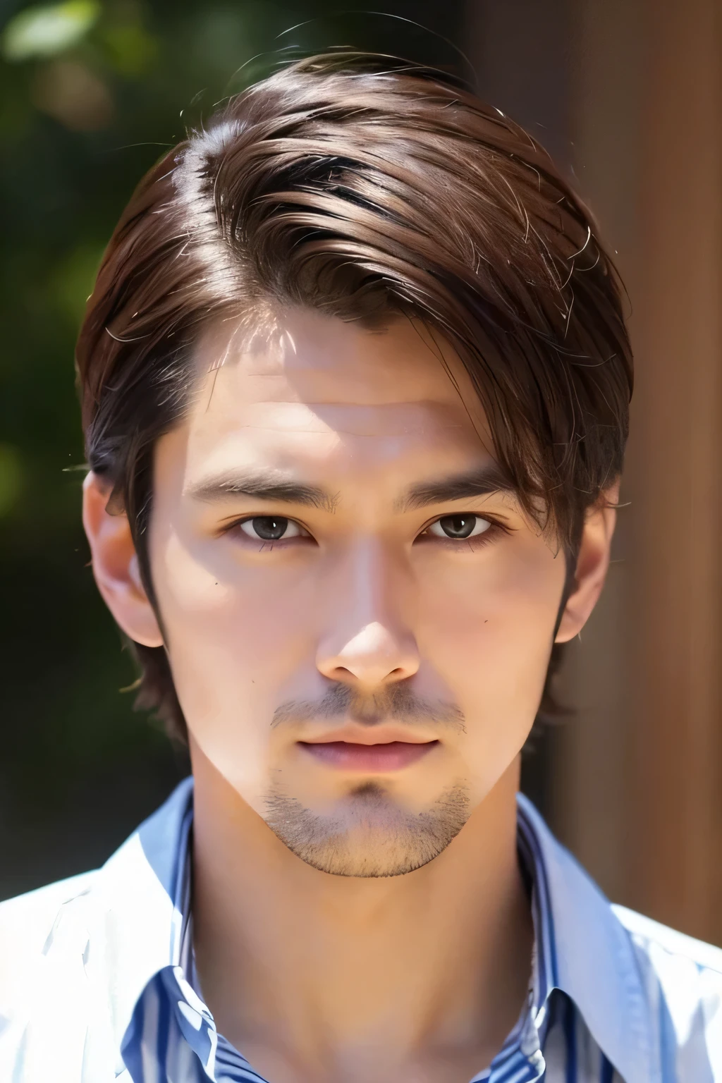 A handsome man with a Western-style foreign face、Please face forward、Please limit the number of characters to one