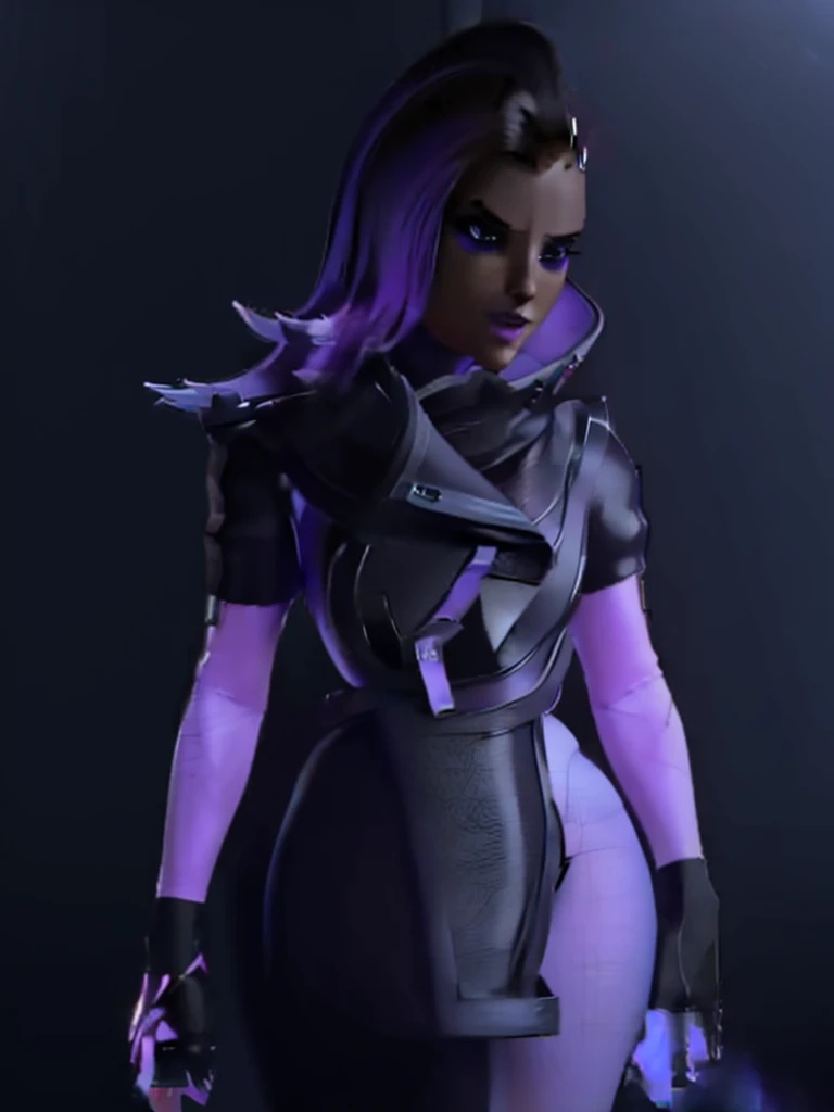 (1 girl:1.4), (extremely detailed face and body:1.2), (sexy pose:1.3), (nearly naked:1.1), (beautiful and aesthetic:1.2), (official art:1.1), (sombra:1.1), (high quality, 4k, 8k, photorealistic, ultra-detailed, masterpiece, cinematic lighting, volumetric lighting)