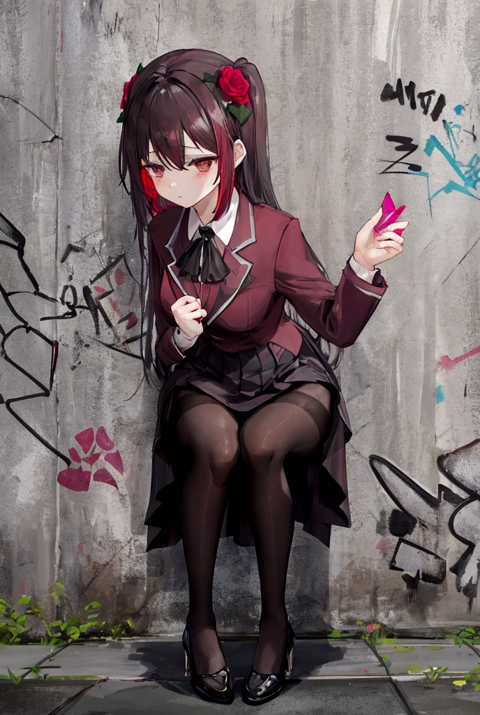 arrive, Slate Thick, Ruby Pantyhose, With flowers, Squat, Dance, Graffiti